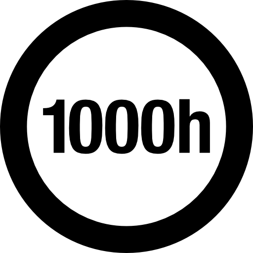1000h circular label lamp indicator
